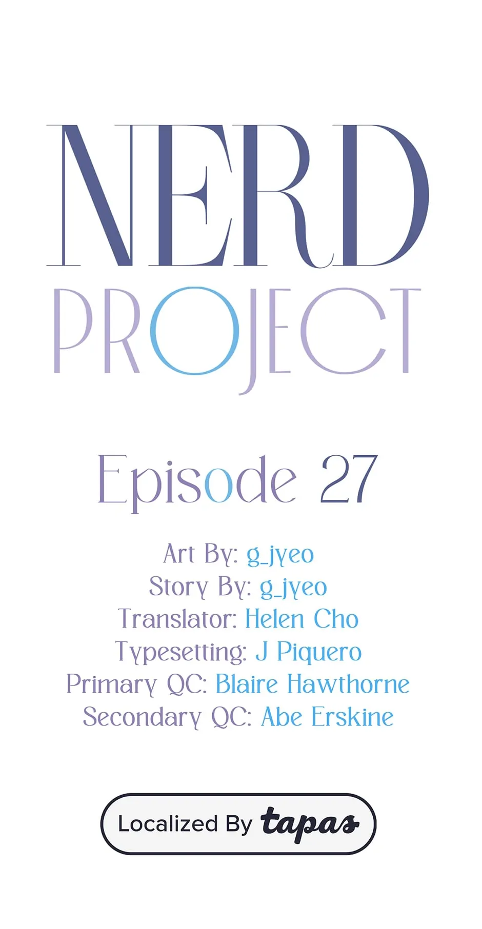 Nerd Project «Official» - Chapter 27